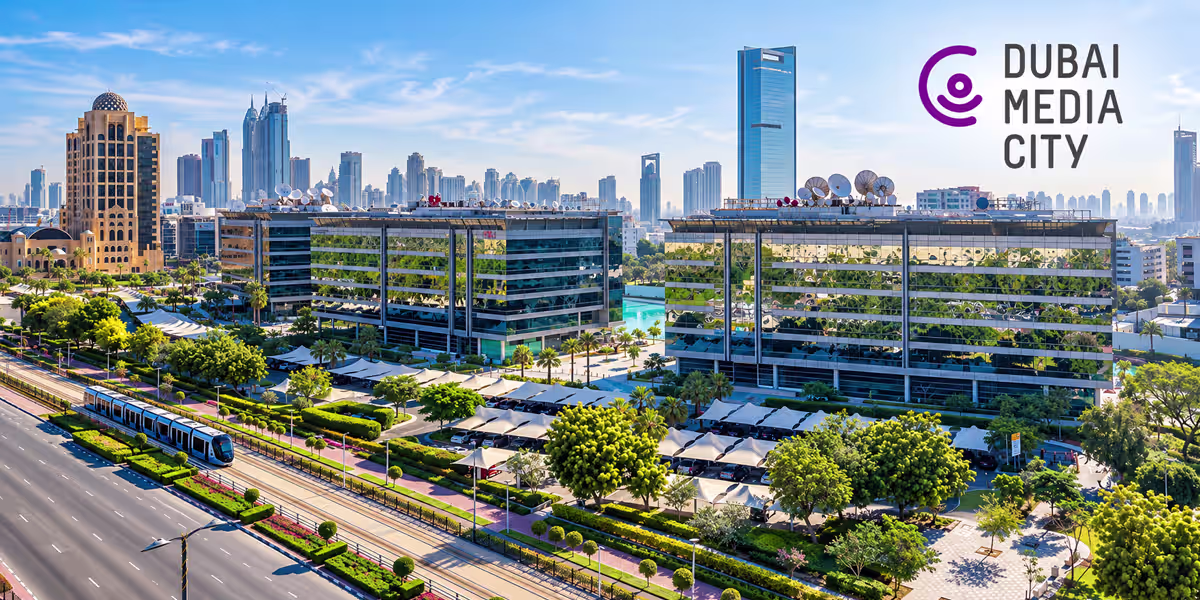 Dubai Media City creative business district and financial reporting